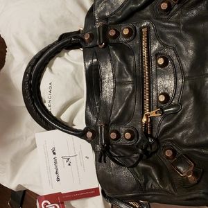 Authentic Balenciaga medium city bag